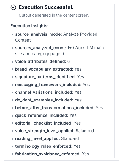 AI Tool - Brand Guidelines Creator - WorkLLM