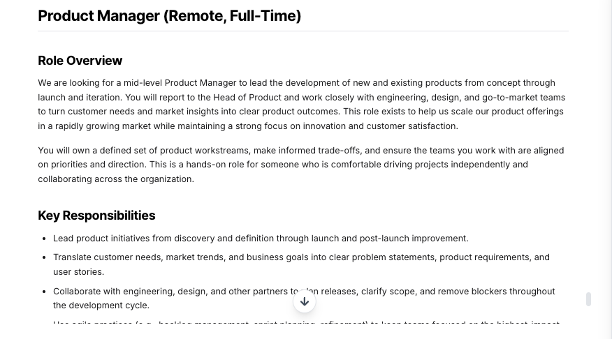 AI Tool - Job Description Writer - WorkLLM