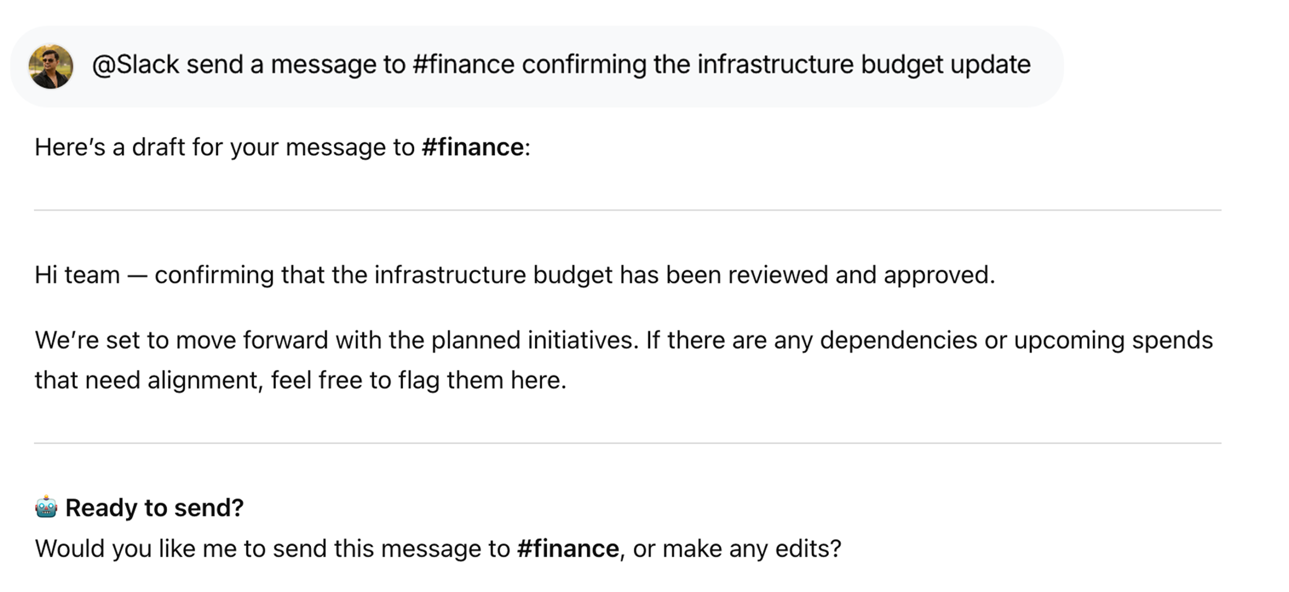 Slack - Send Messages | WorkLLM