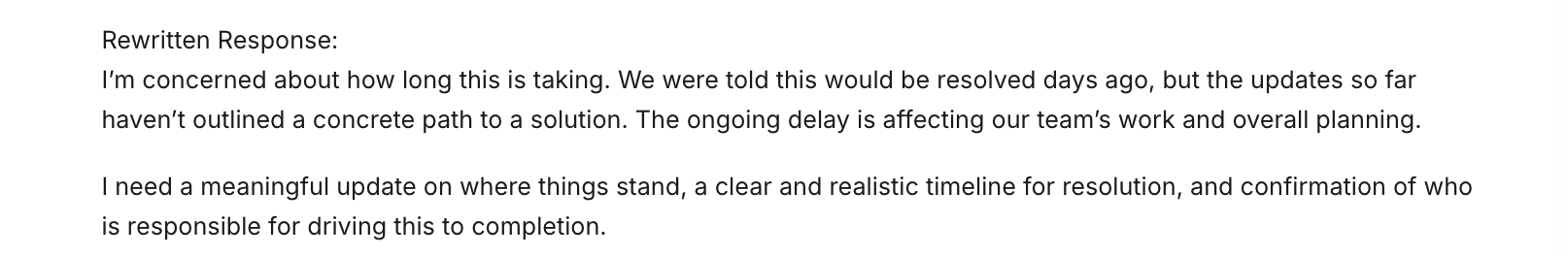 AI Tool - Tone Controlled Response Tool - WorkLLM