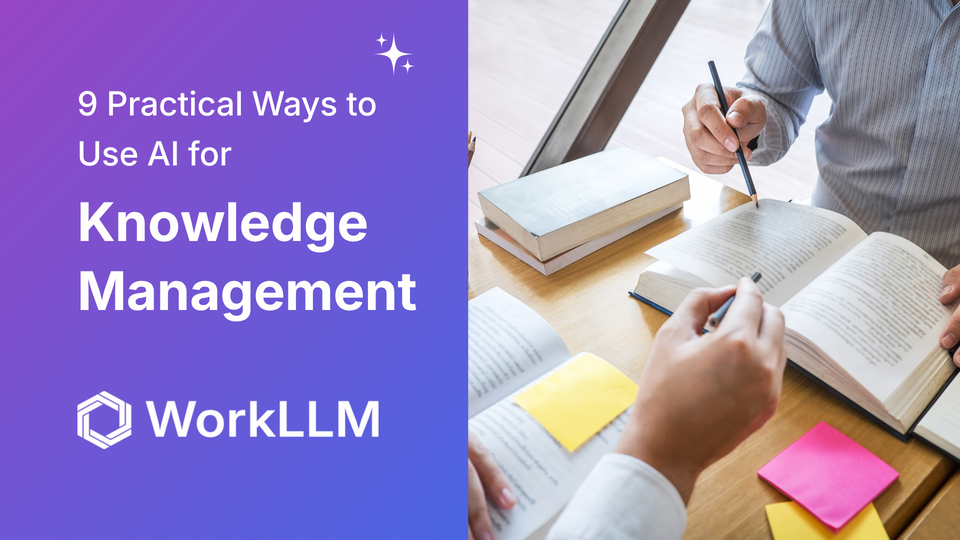 9 ways to use AI for knowledge management