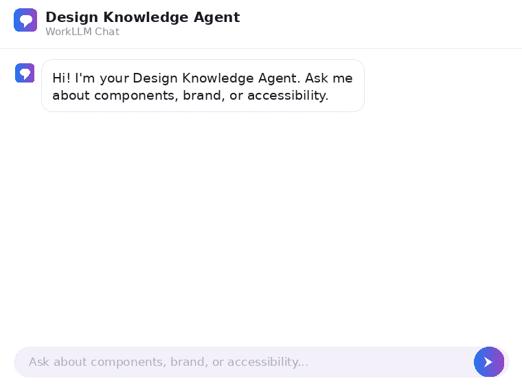 WorkLLM - Design Knowledge Hero