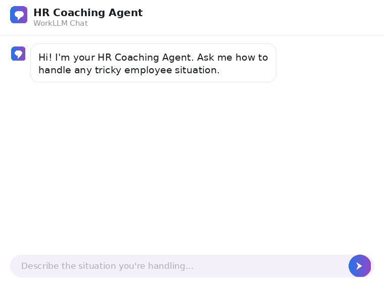 WorkLLM - HR Coaching Agent