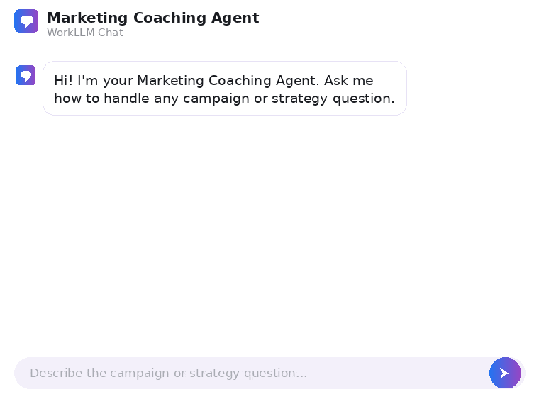 WorkLLM - Marketers Coaching Agent