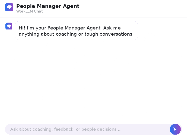 WorkLLM - People Manager Agent