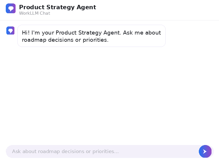 WorkLLM - Product Strategy Agent